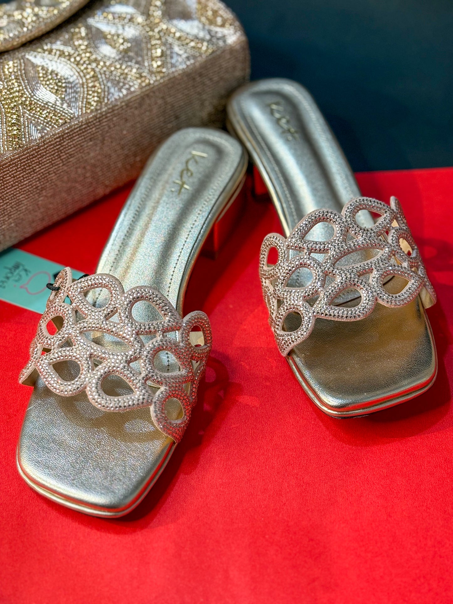 Rose Gold Luxe Heels