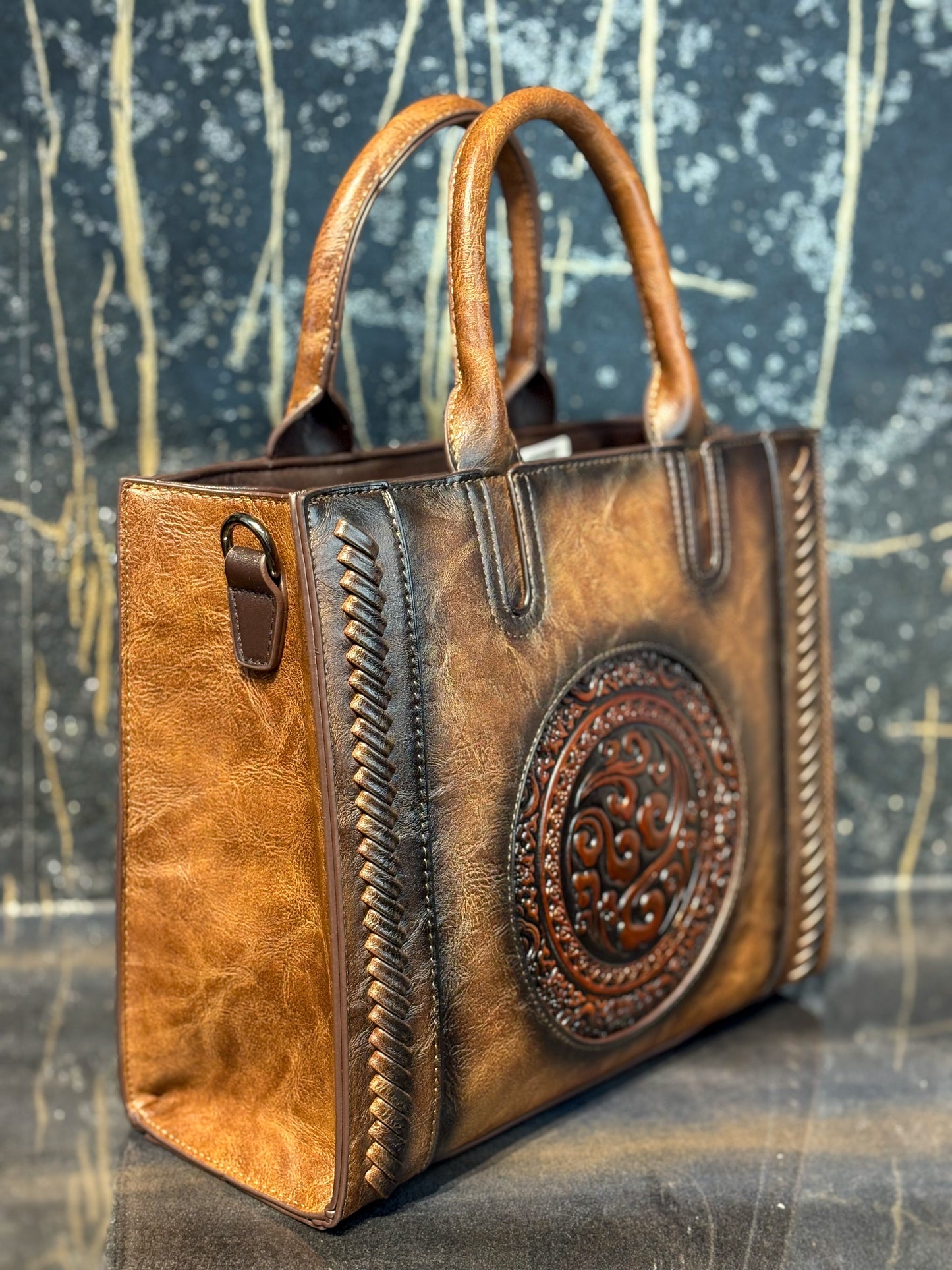 Tan Luxe Handbag