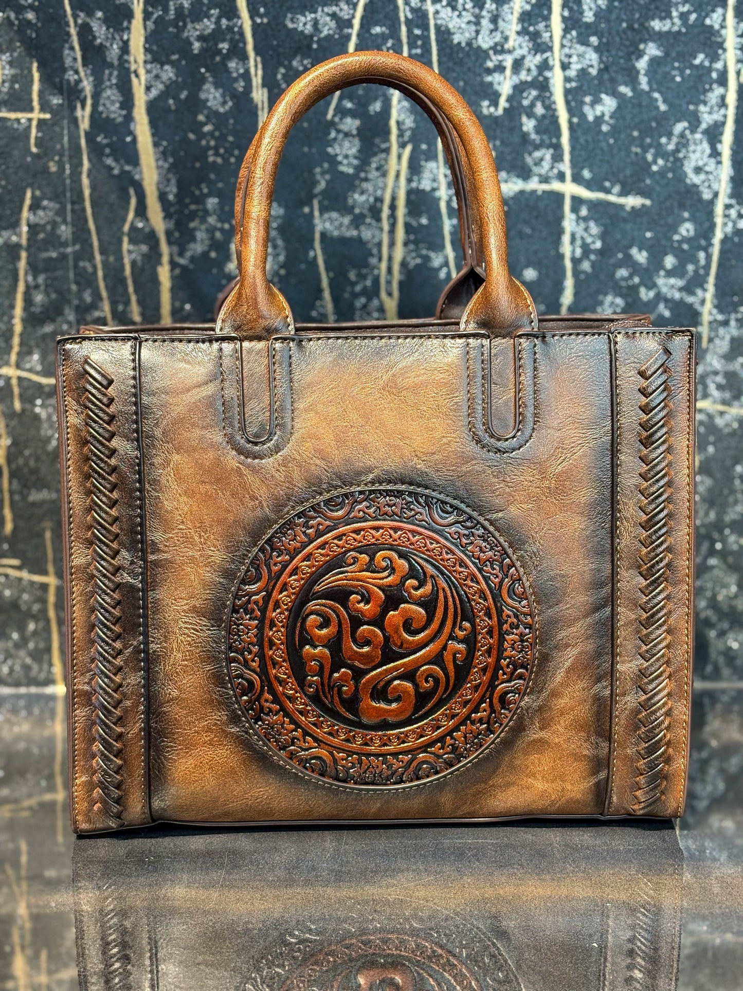 Tan Luxe Handbag