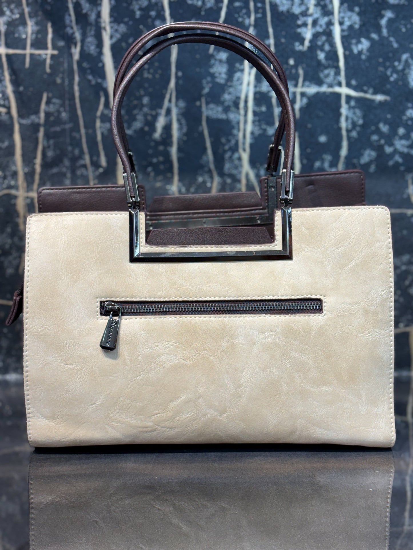 Ivory Luxe Handbag