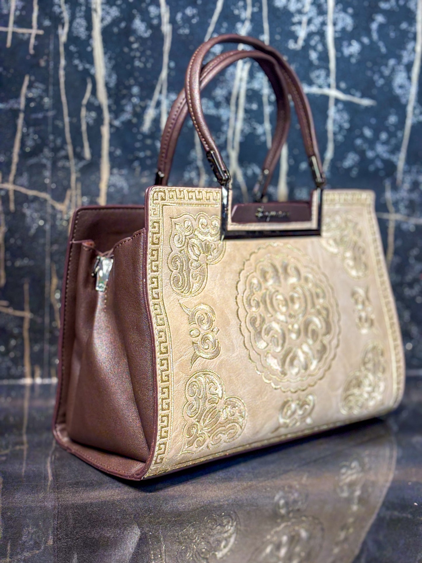 Ivory Luxe Handbag