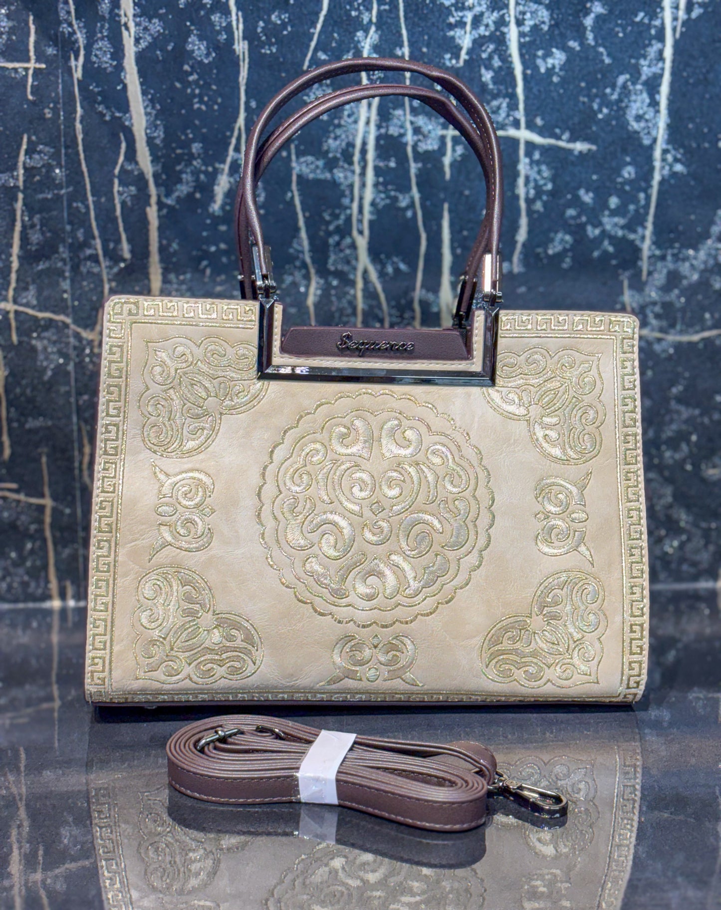 Ivory Luxe Handbag