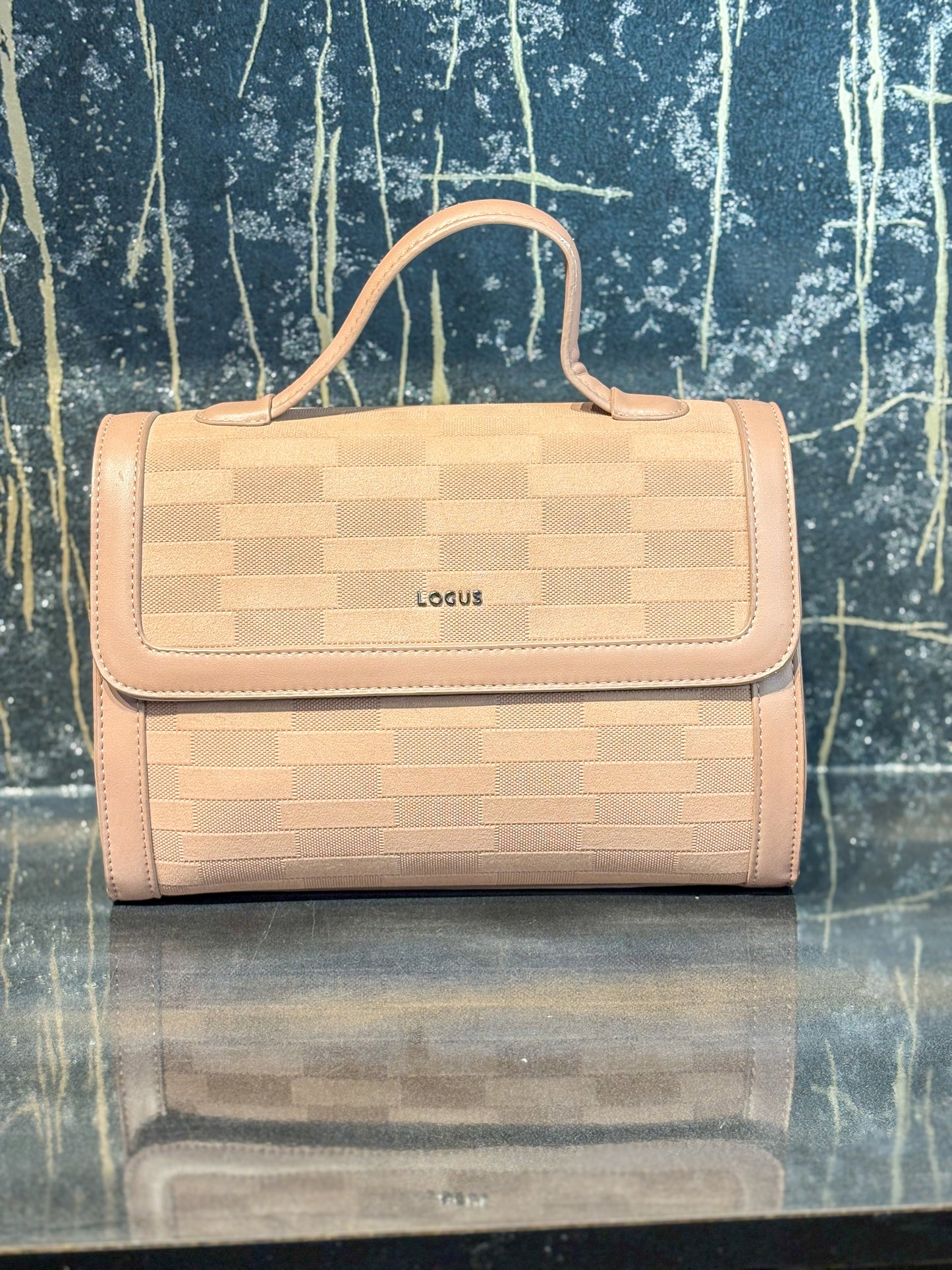 Blush Luxe Handheld Bag