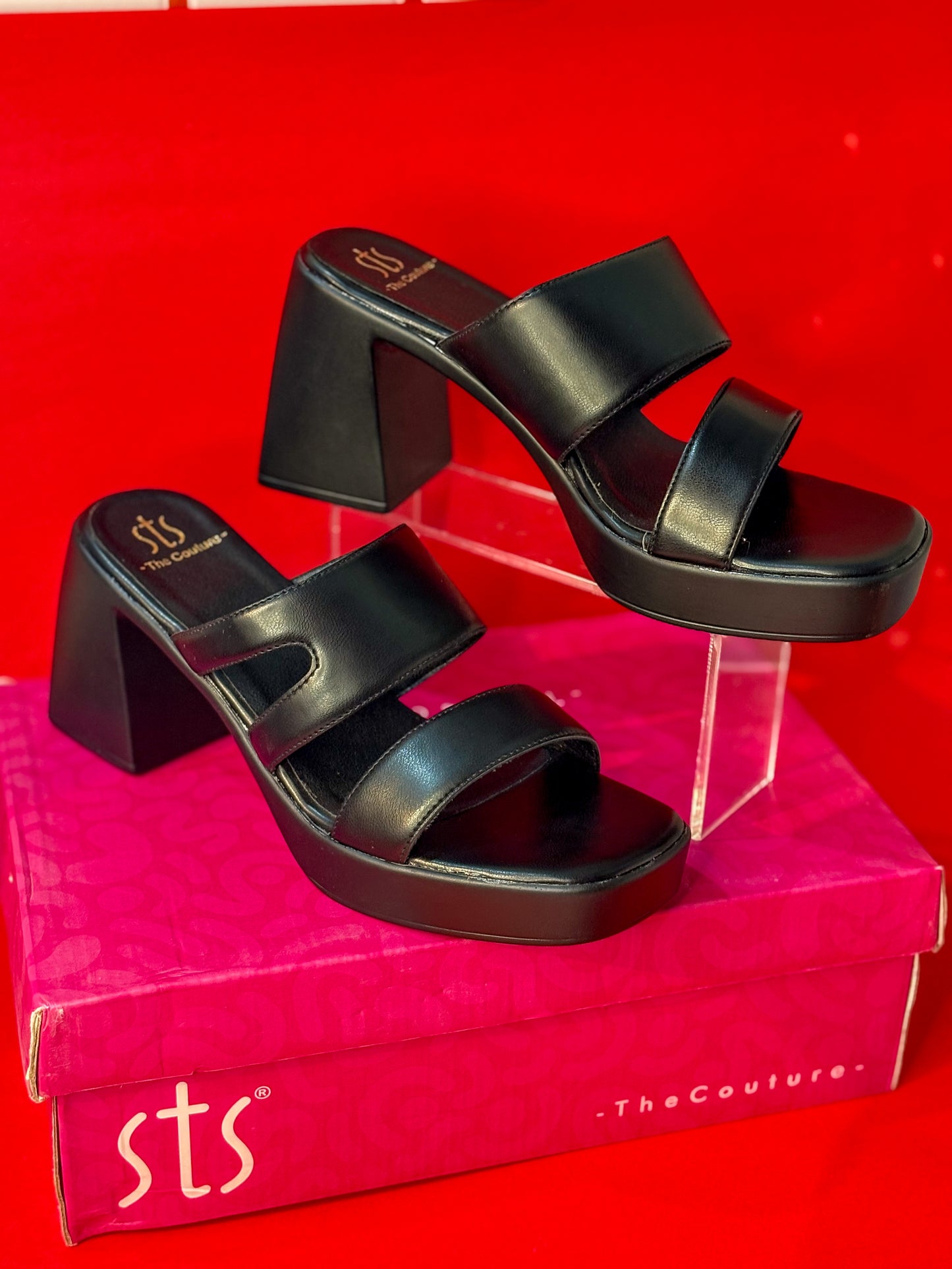 Noir Ease Heels