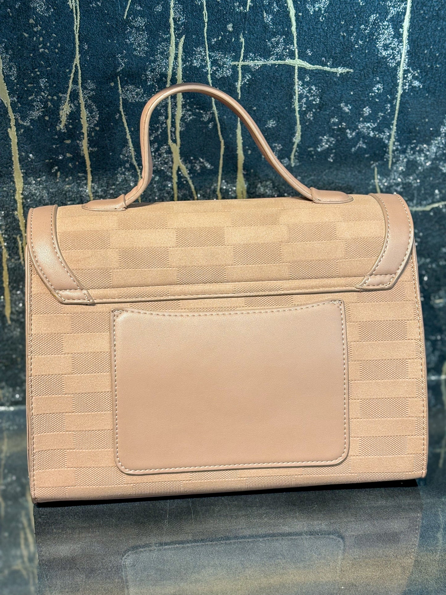 Blush Luxe Handheld Bag