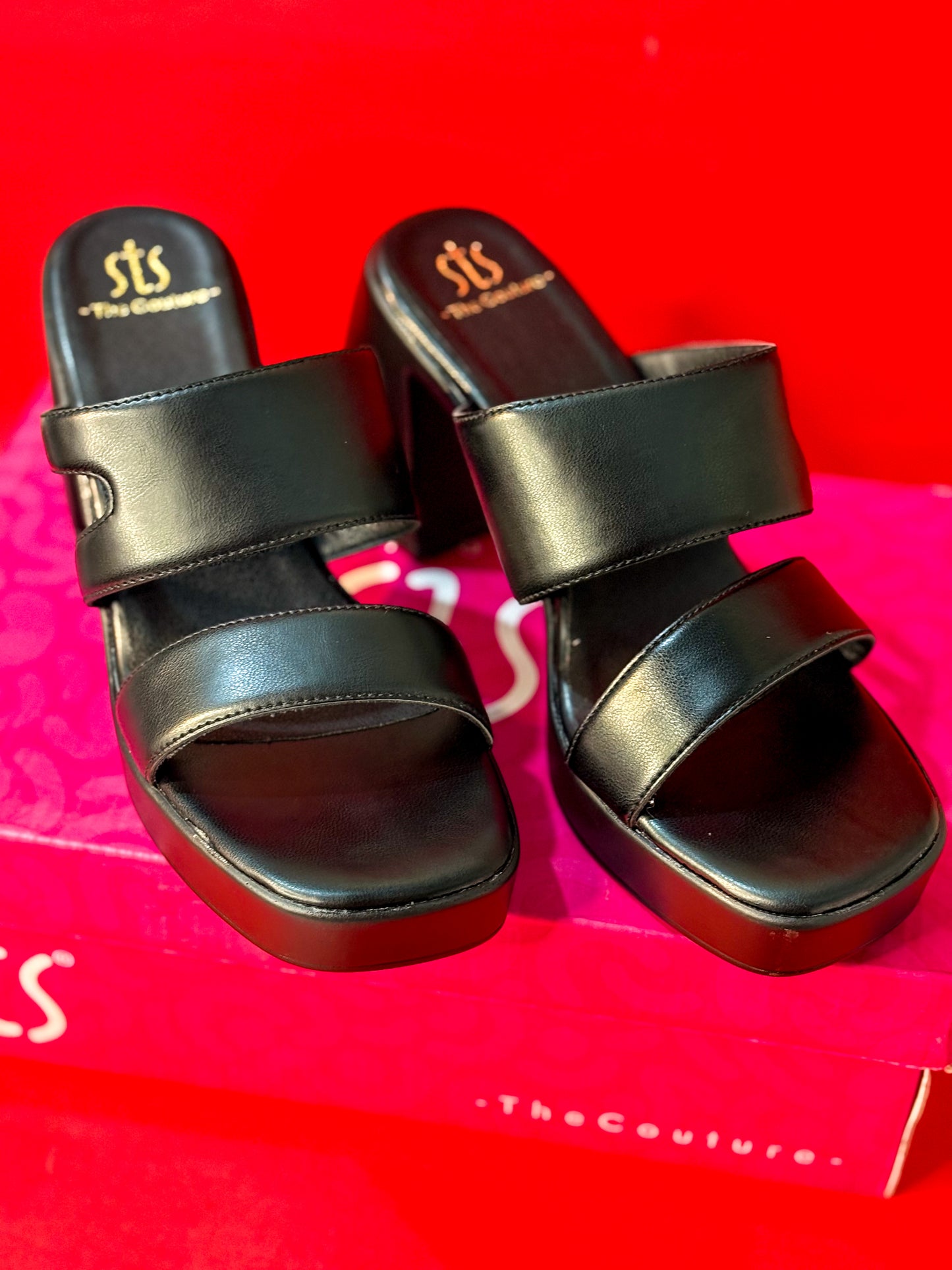 Noir Ease Heels