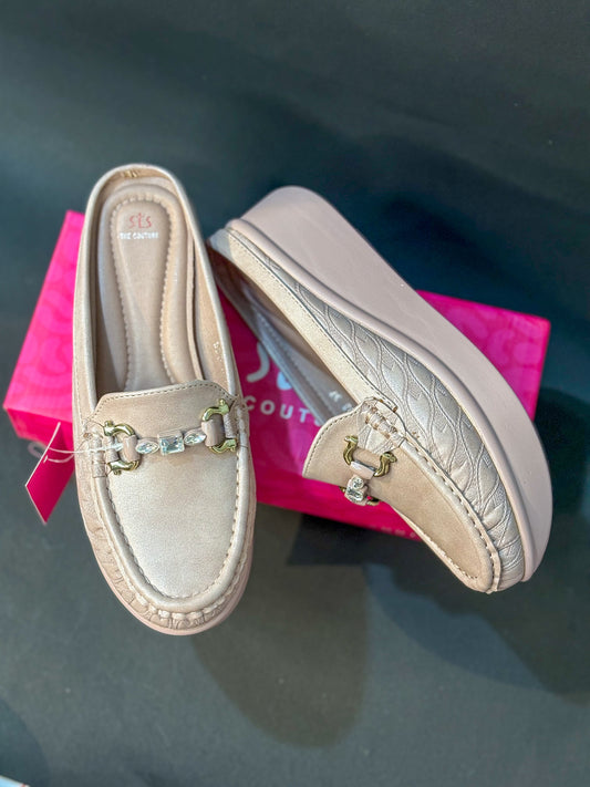 Blush Glide – Wedge Mule