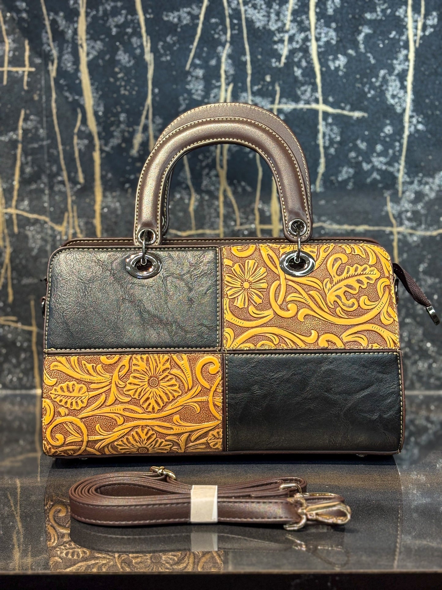 Onyx Handcrafted Sling Bag
