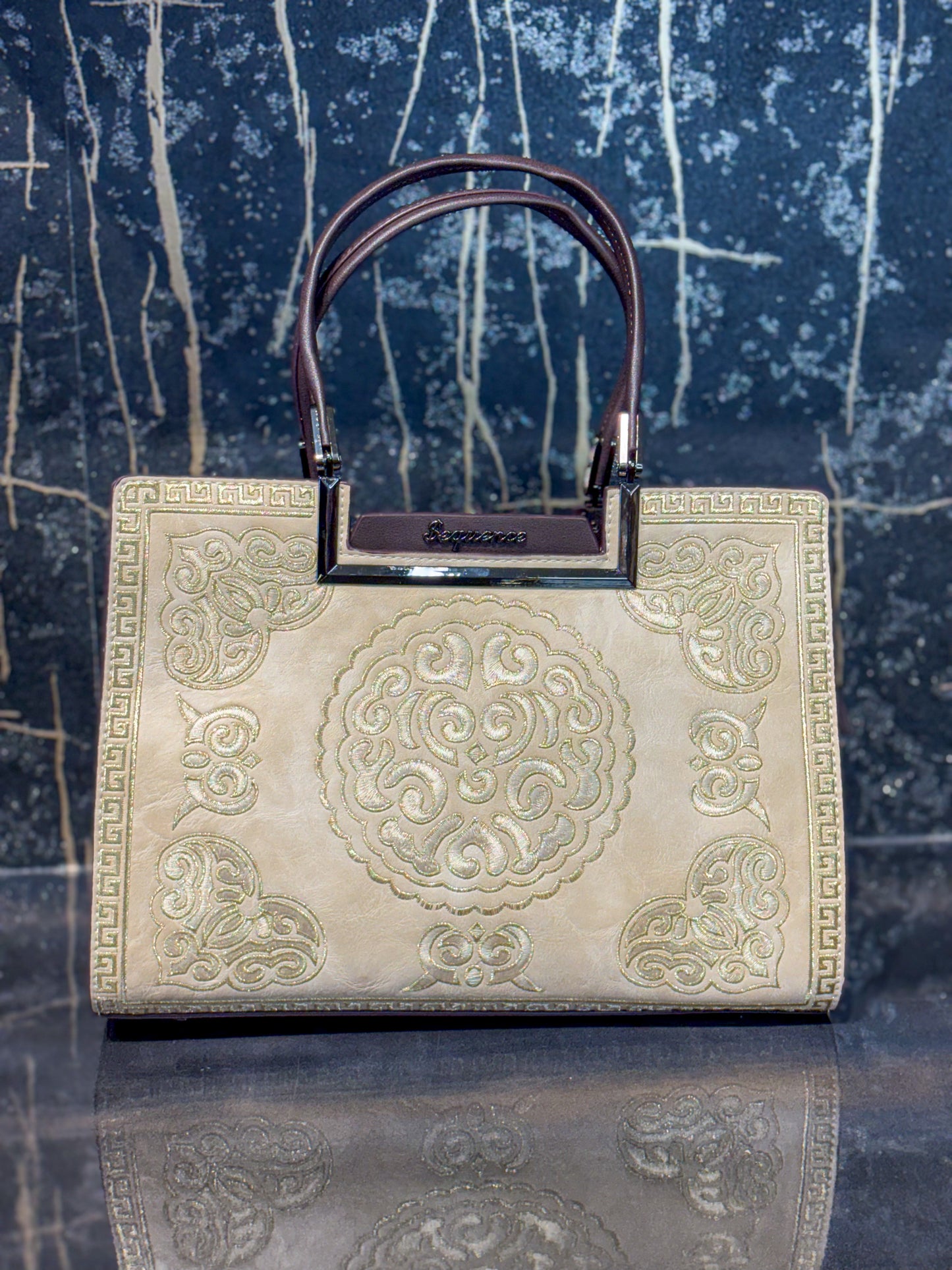 Ivory Luxe Handbag