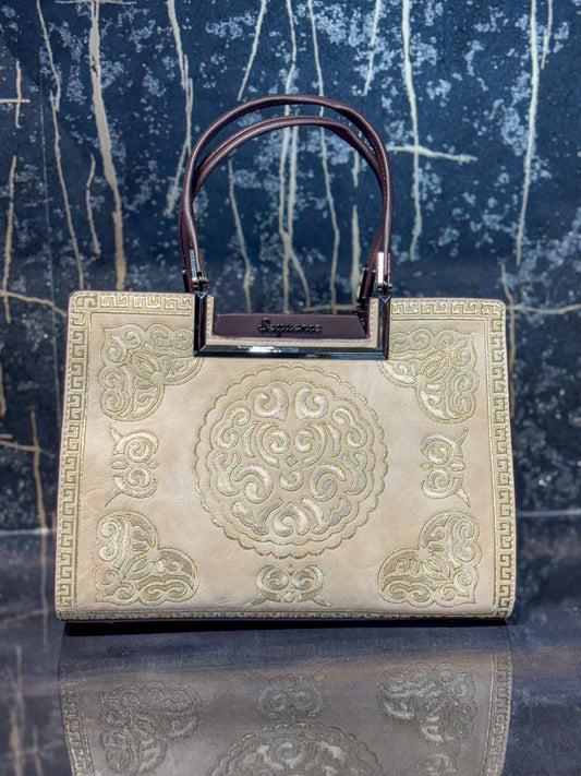 Ivory Luxe Handbag