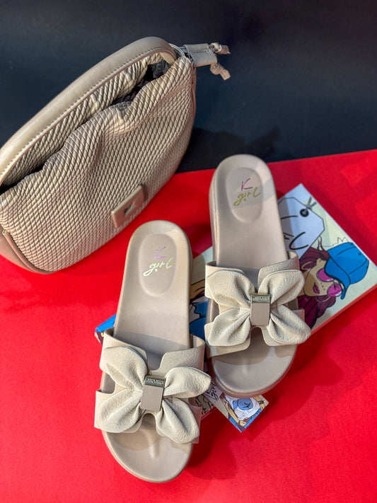 Beige Comfort Flats