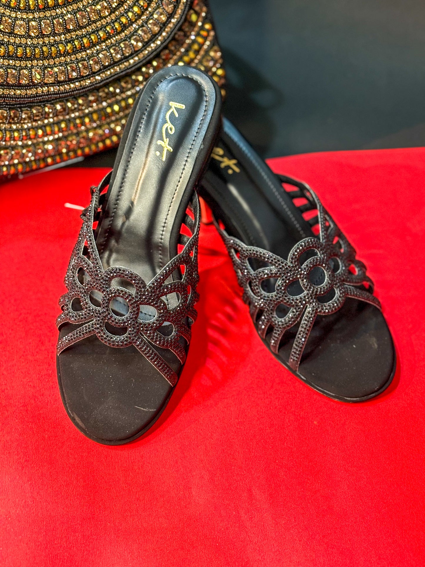 Noir Elegance Heels