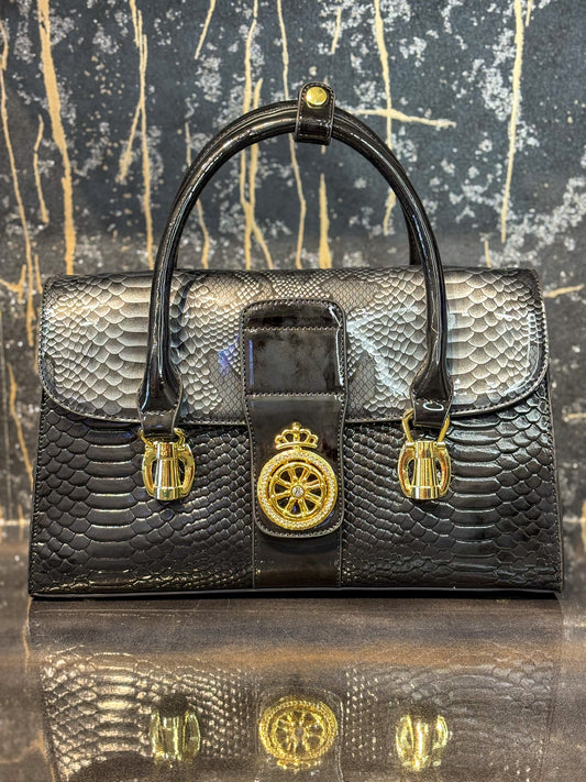 Eclipse Glossy Handbag