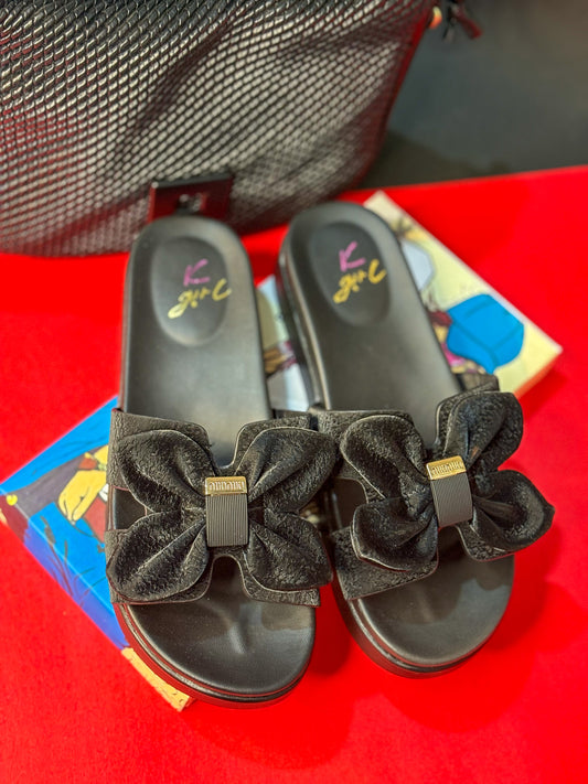 Black Comfort Flats