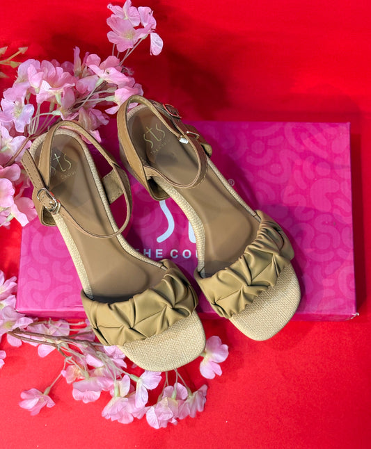 Velora Heels Beige
