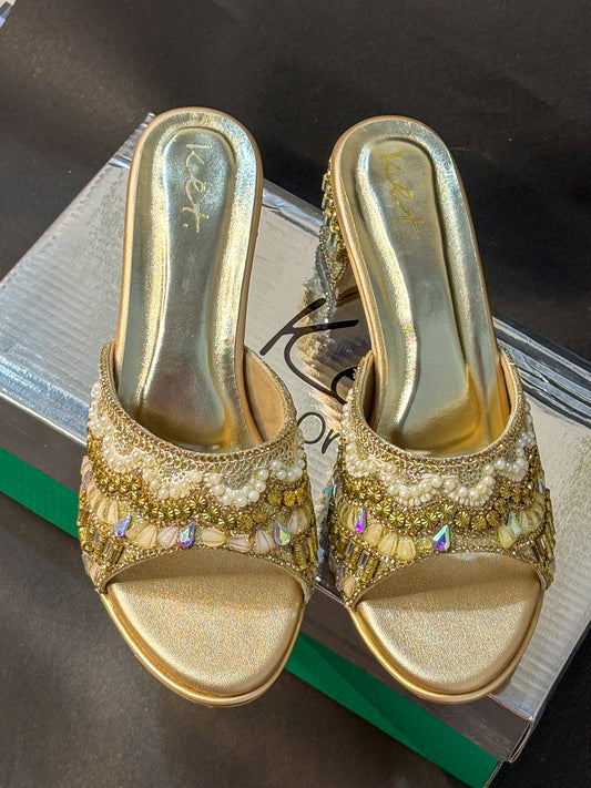Royal Radiance Block Heels