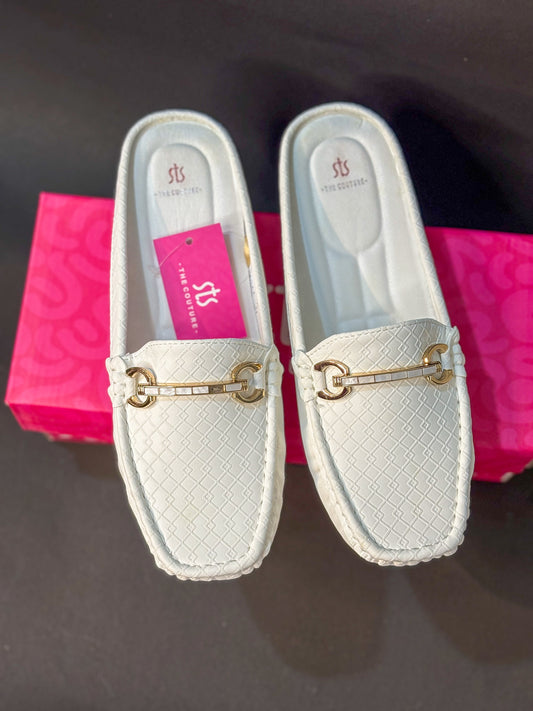 Pearl Glide Loafer Mules