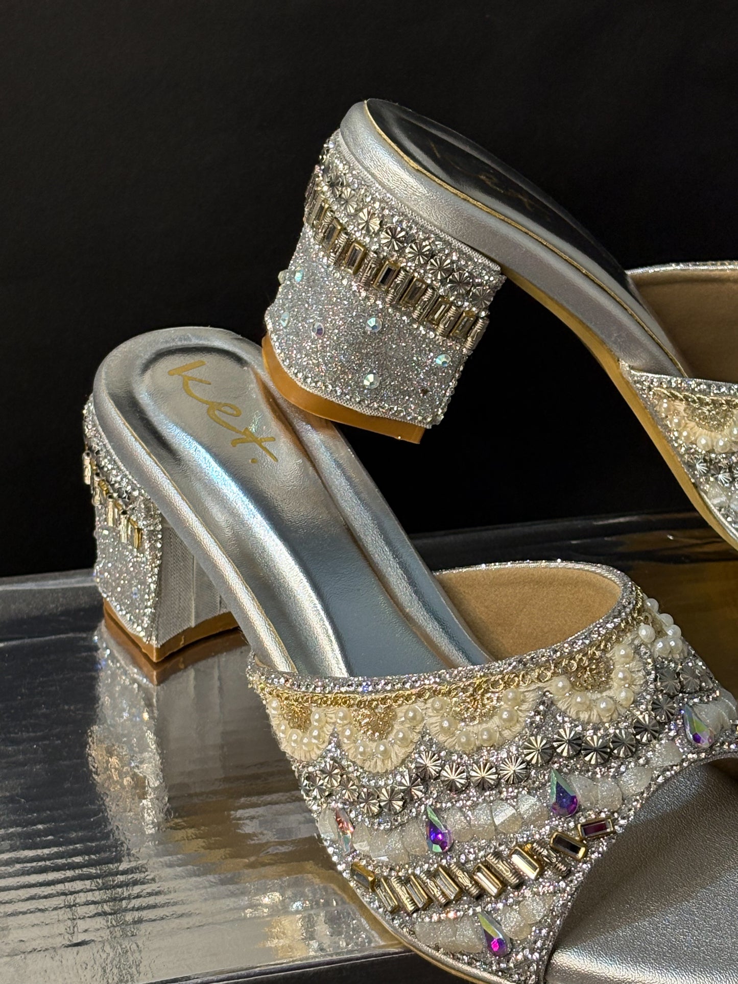 Royal Radiance Block Heels