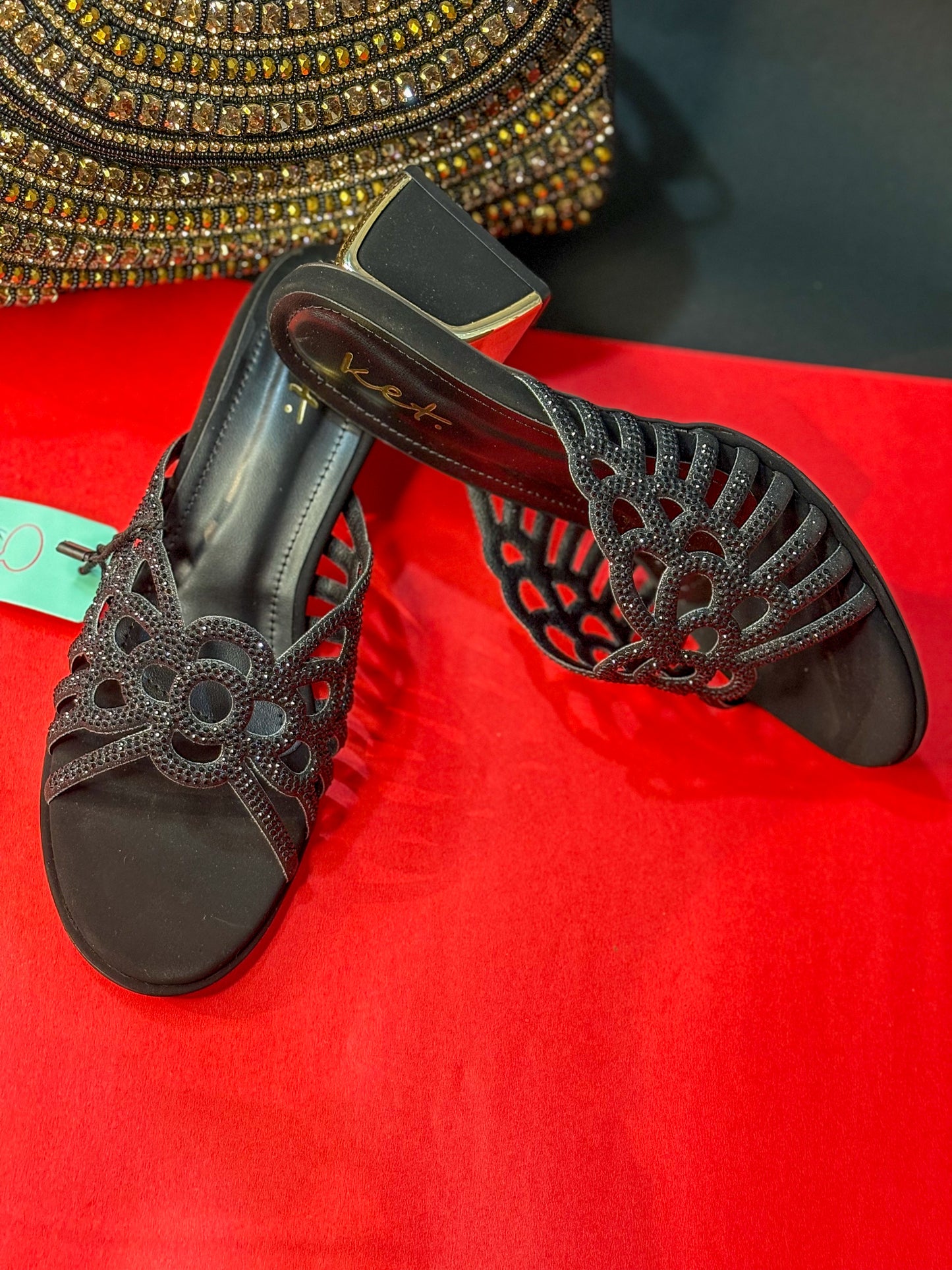 Noir Elegance Heels