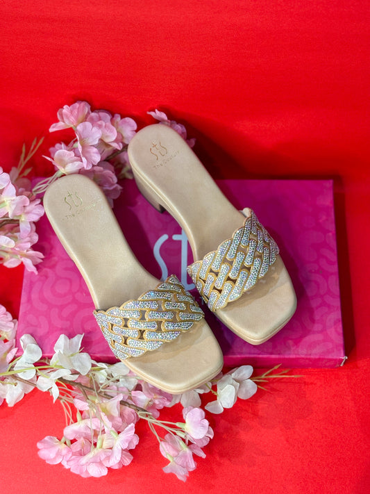 Rosé Luxe Heels