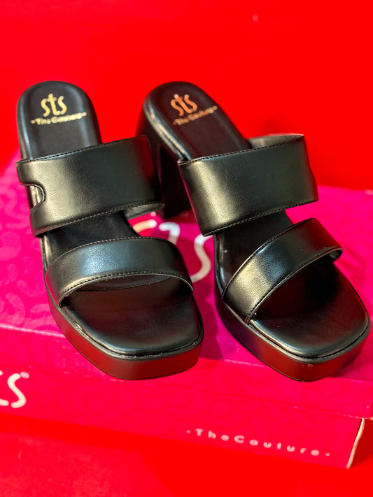 Noir Ease Heels